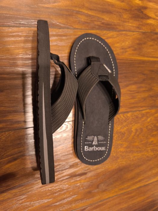Japonki męskie Barbour 41 czarne nowe