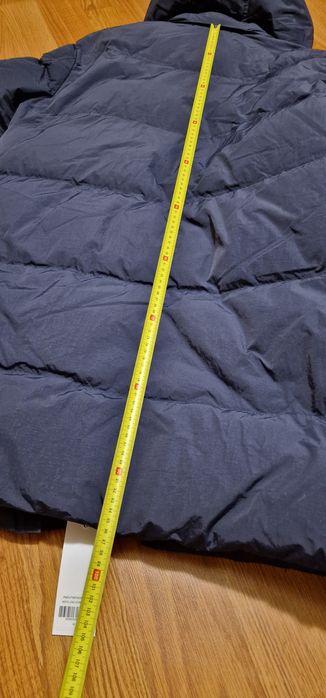 Пуховик мужской PRPY, синий, фирменный, новый. M, Пух 90%