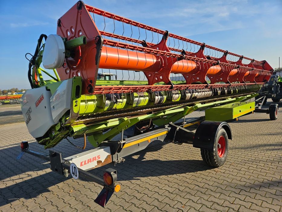 Claas Lexion 750TT + V930 Kombajn zbożowy, rotorowy, Laser Pilot
