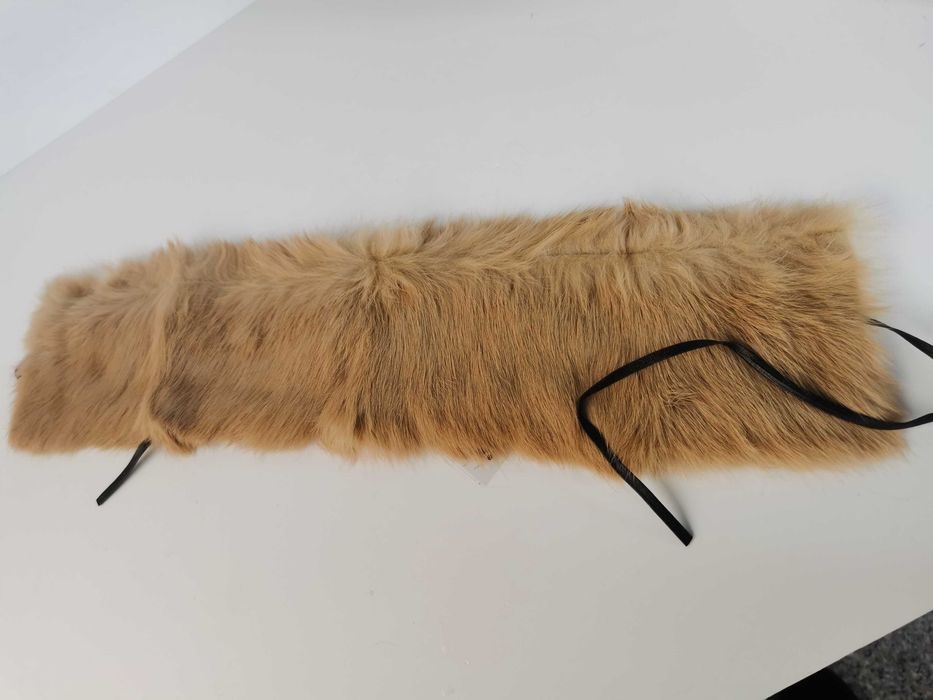 kołnierzyk  stójka skóra naturalna