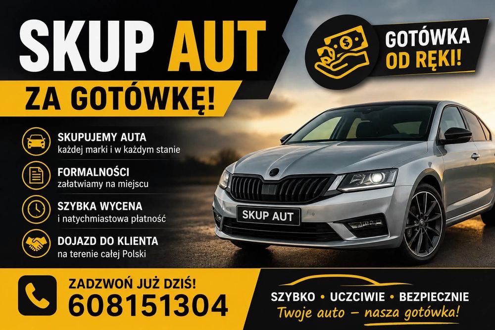 Skup Aut - każda marka i każdy stan