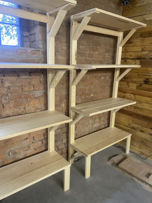 Regał do spiżarni sklepowy ekspozytor 100x40x200