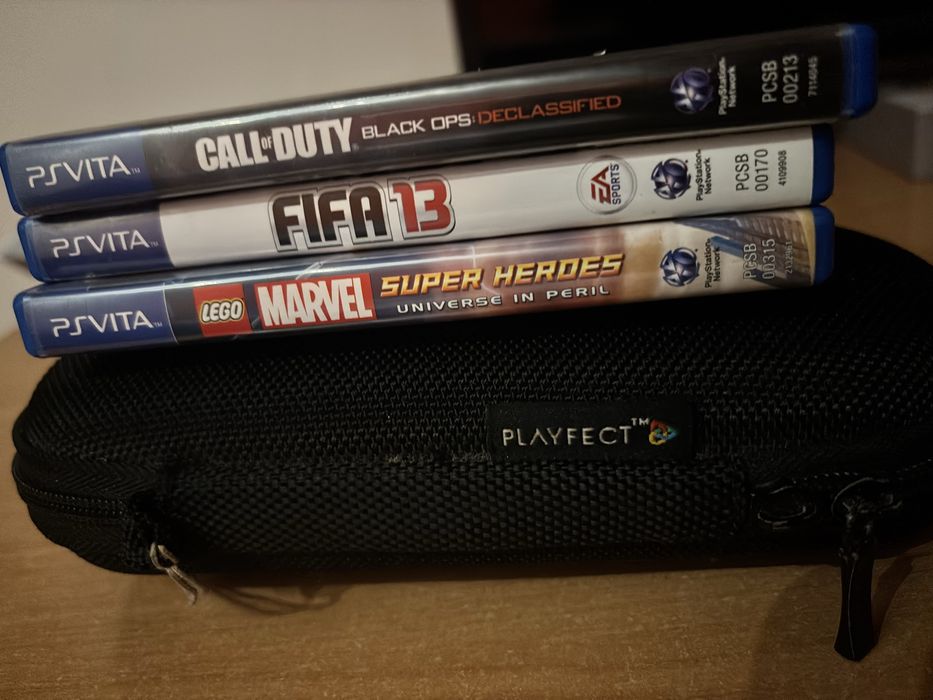 Ps Vita Desbloqueada c/ Bolsa e Jogos