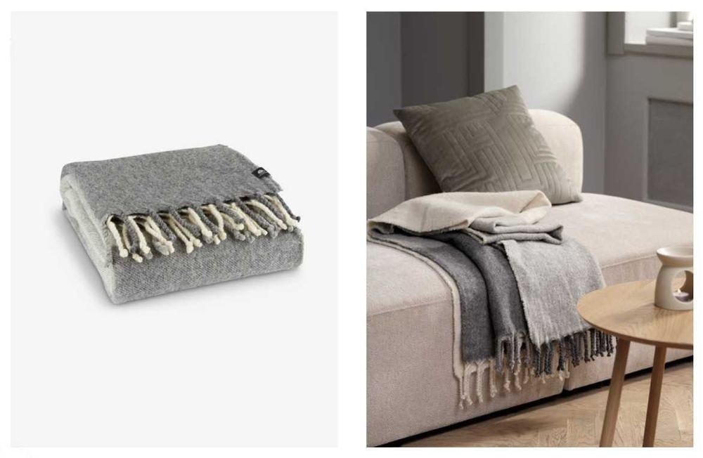 Вовняний плед JYSK LUNDKARSE 130x170 см (юск)