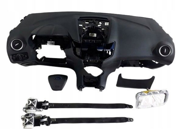 komplet poduszki deska pas pasy ford fiesta mk7 lift