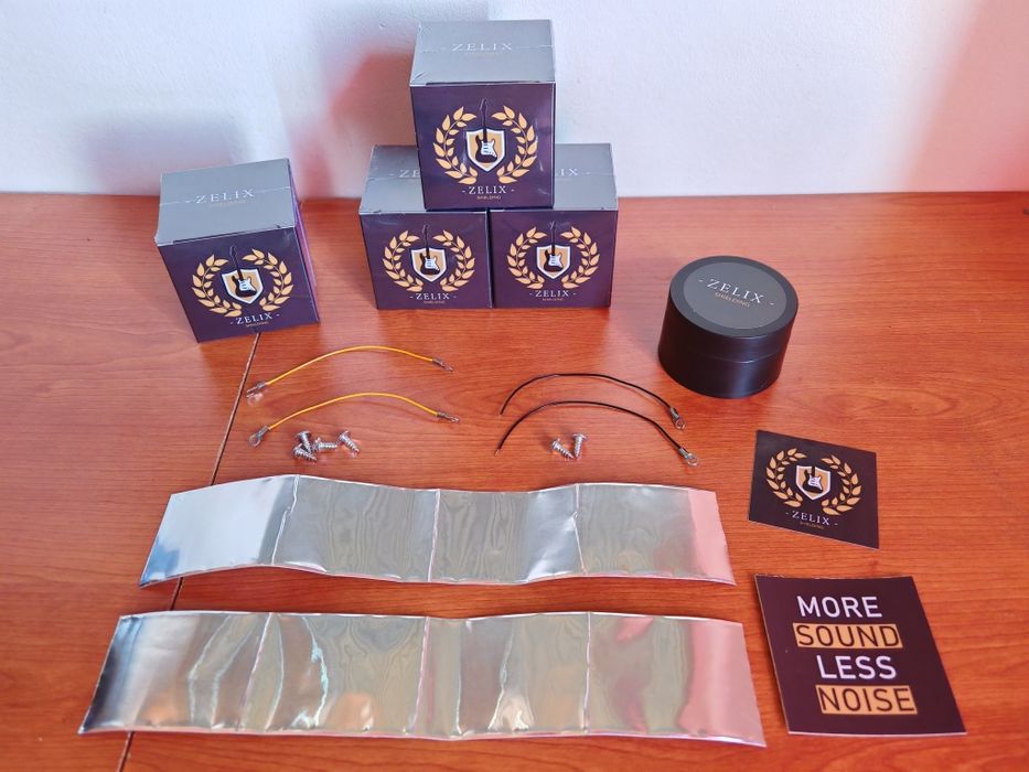 Tinta Shielding para Guitarras e Baixos