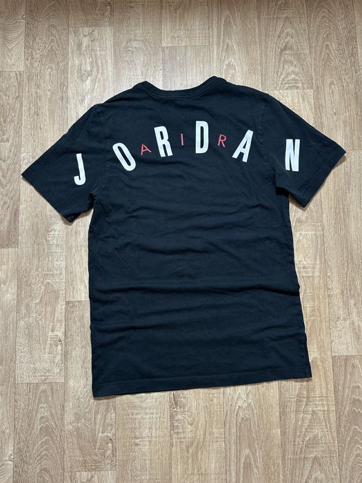 Оригінальна футболка Jordan Air Black Tee с розмір ідеал