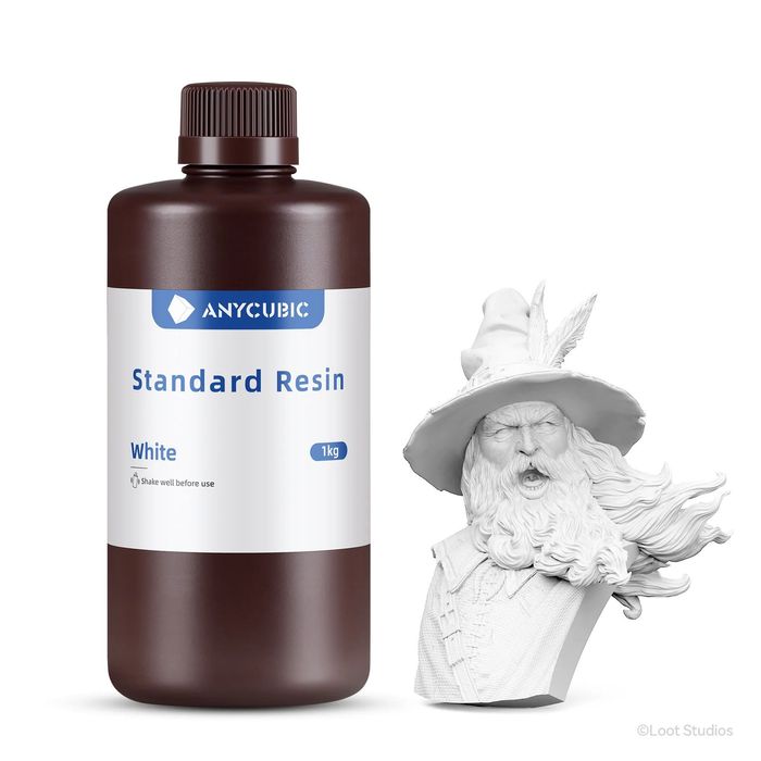Anycubic Basic/Standart (UV Resin) White Белая Біла