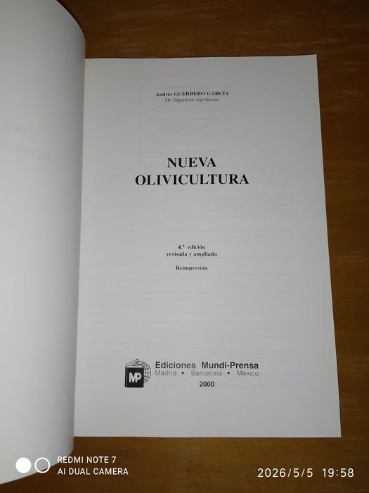 ## livro Nueva Olivicultura (em espanhol) ##