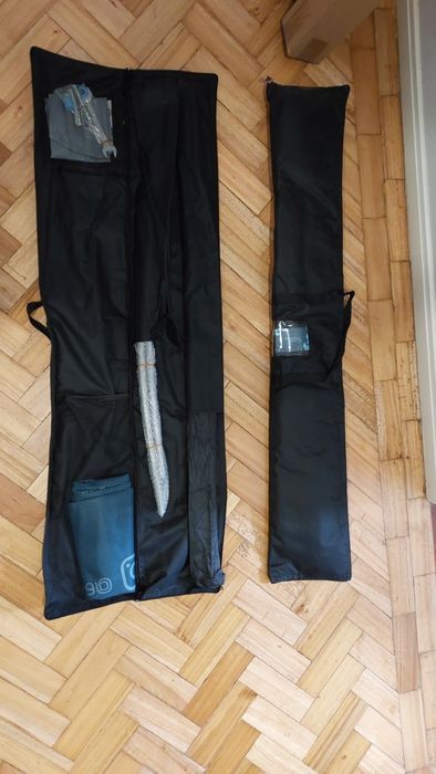 LIQUIDAÇÃO varios artigos Estruturas de roll, sacos de transporte, etc