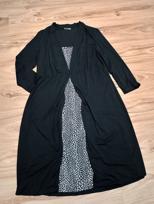 Czarna Damska Sukienka Marina Rinaldi