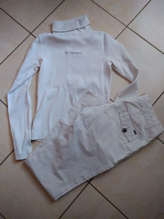 Golf Calvin Klein oraz spodnie S