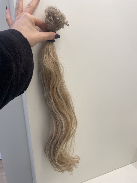 Extensões cabelo loiro