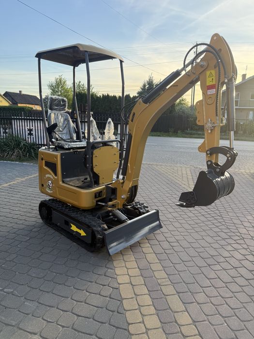 Minikoparka Ycw10 , skrętne  ramie