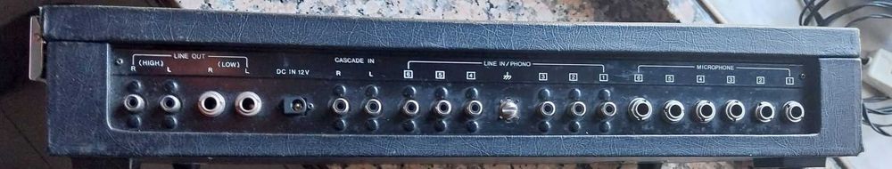 Sony MX-650 6 Channel Analog Mixer and Mixing Desk