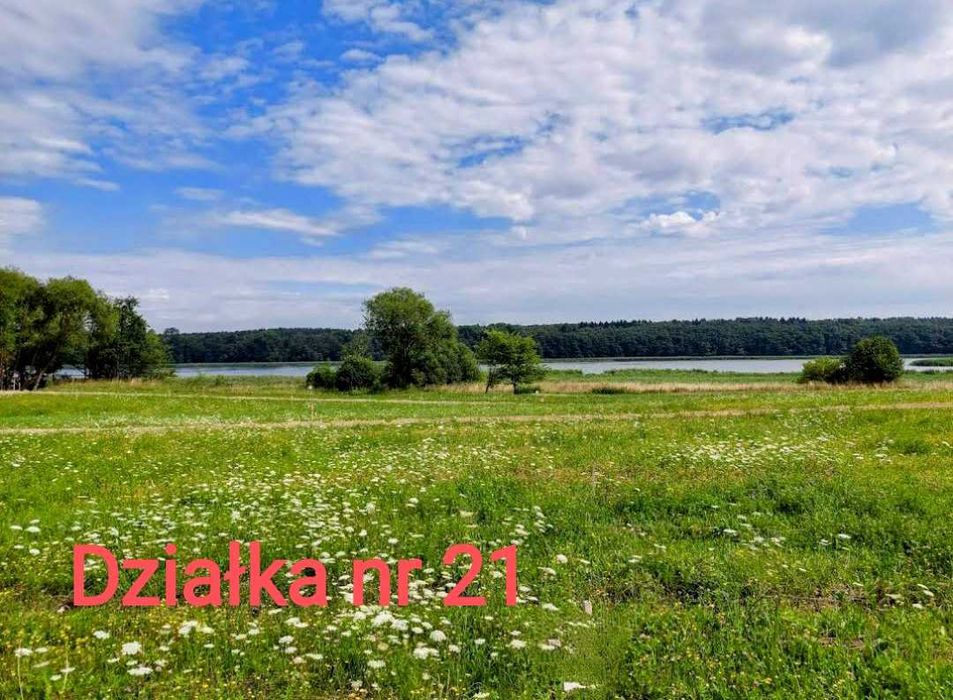 Działka rekreacyjna nad Jeziorem Wąsosze Wierzchowo powiat drawski