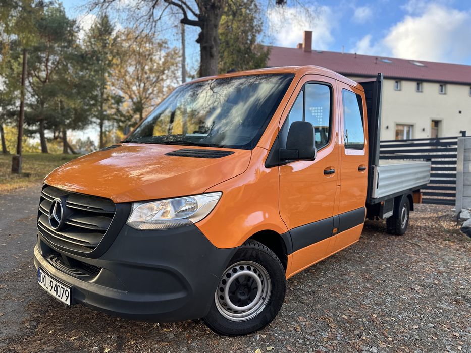 Doka Mercedes Spriner 316 max 7osobowa paka 3,40 skrzynia