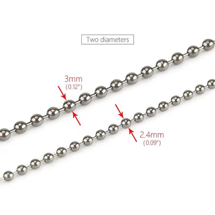 EDC ‼️ Ланцюжок/цепочка з титану під жетон чи аксесуари