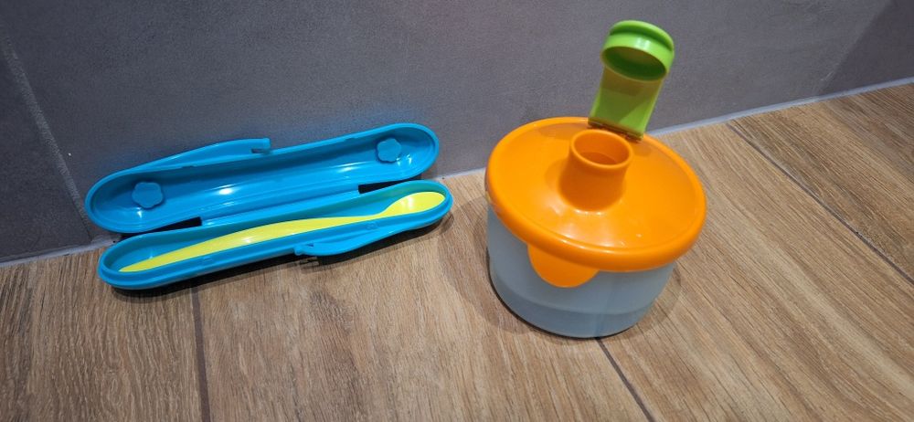 Łyżeczka do karmienia pojemnik na mleko modyfikowane tupperware