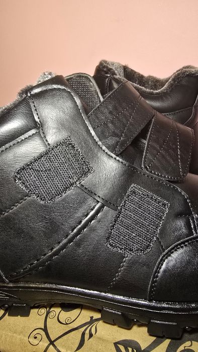 Buty nowe męskie zimowe czarne rozmiar 46
