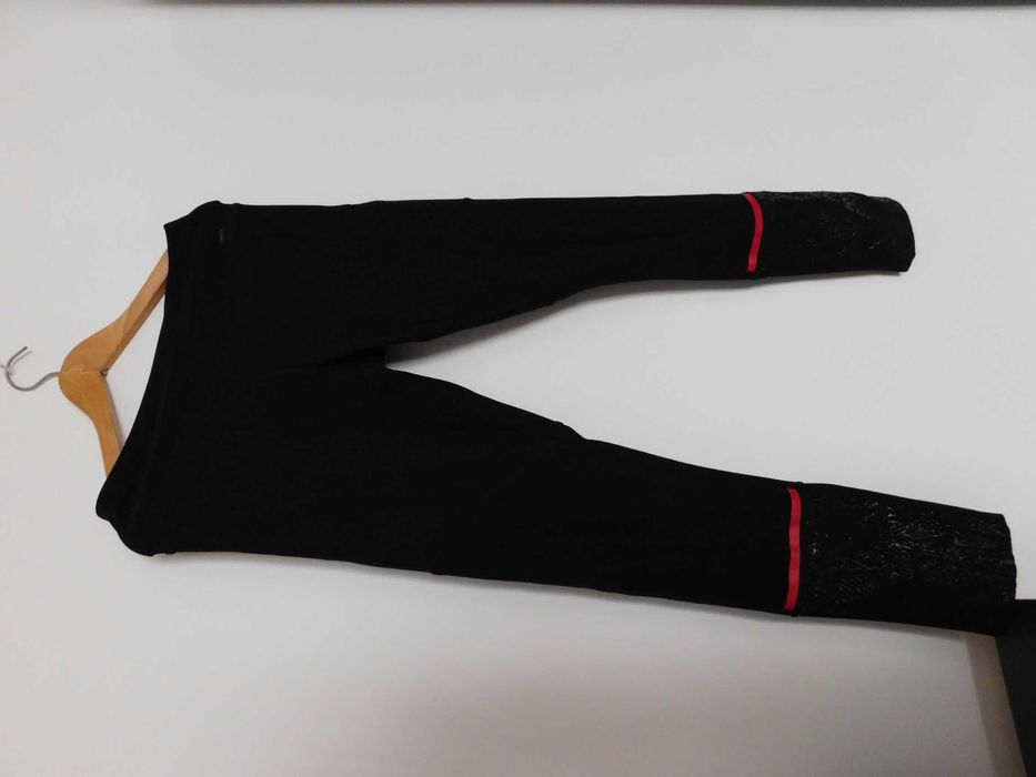 Mondetta czarne legginsy siateczka 38 nowe