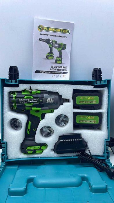 НОВИНКА! Акумуляторний гайковерт FLINKERTEC АГ-36/2300 ULTRA