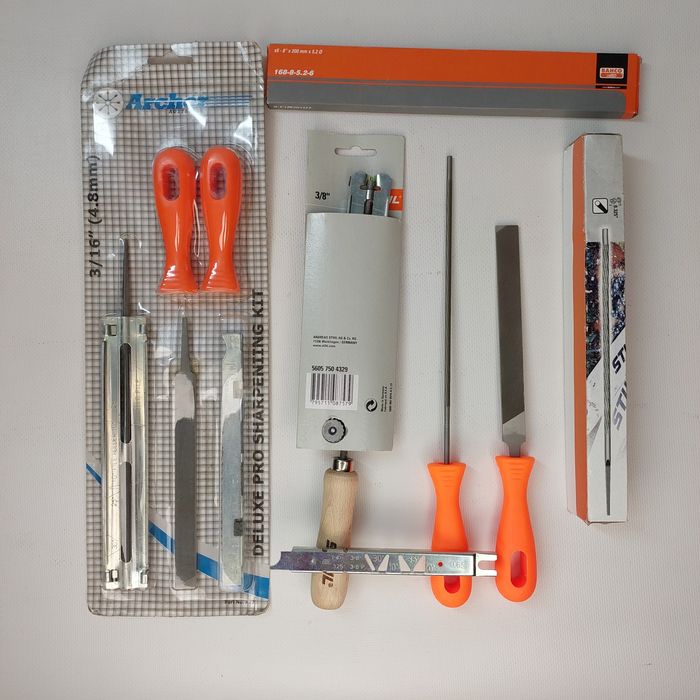 Напилок для заточування ланцюга  бензопил електропил