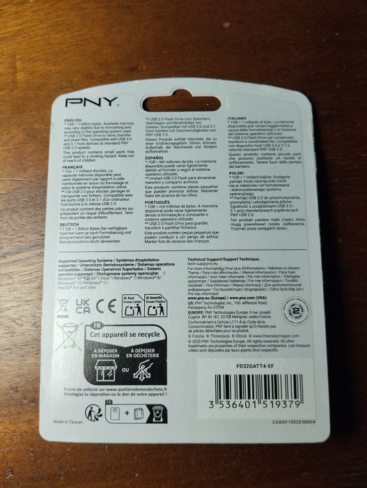 Pen Drive 32GB PNY