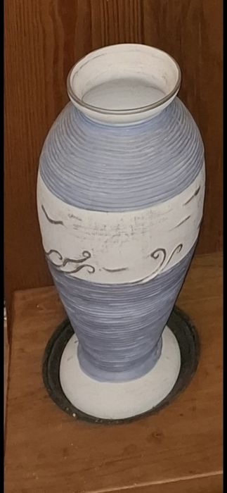 Vaso decorativo de barro