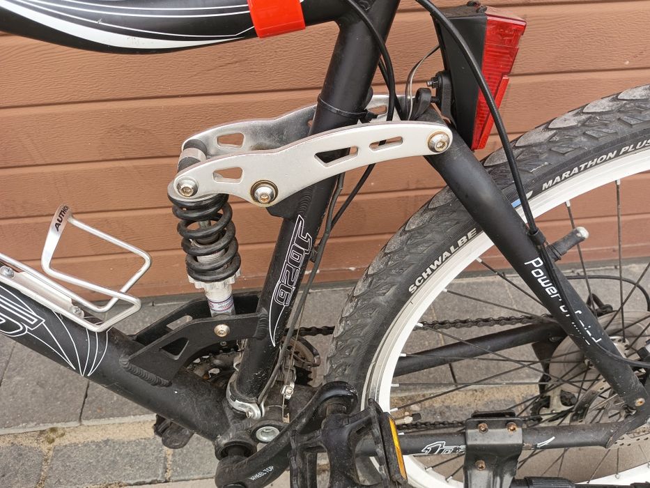 Rower tarcze shimano Tourney dynamo aluminium