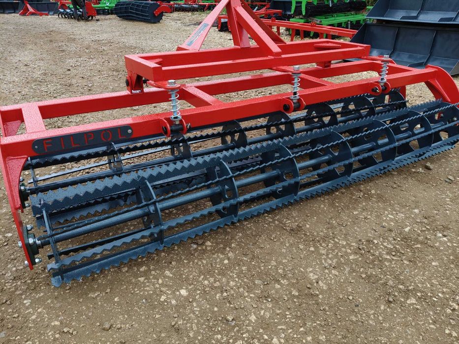 Duży ciężki wał podwójny dociskowy 3m duża średnica PRODUCENT