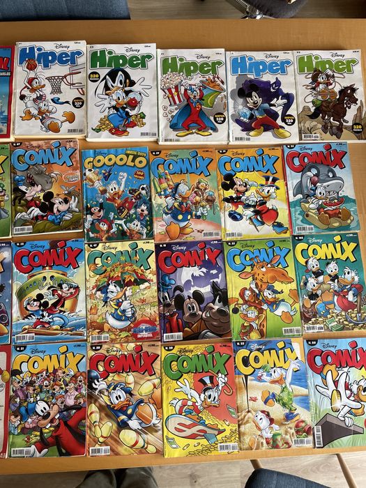 Livros Disney Hiper, Especial, Comix