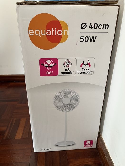 Ventoinha de pé COMO NOVA