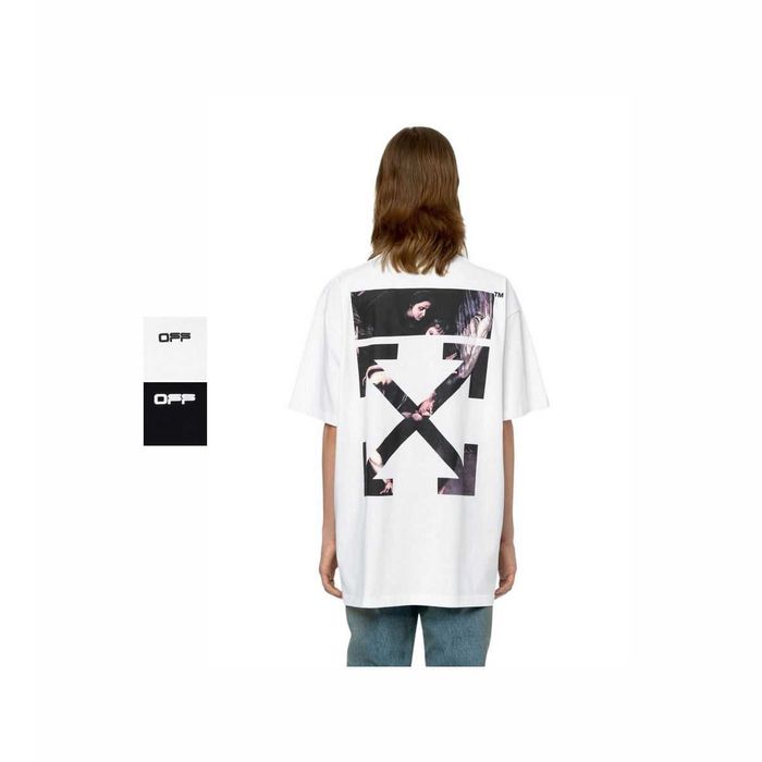 Футболка Off-White Caravaggio Arrows T-Shirt White \ Black