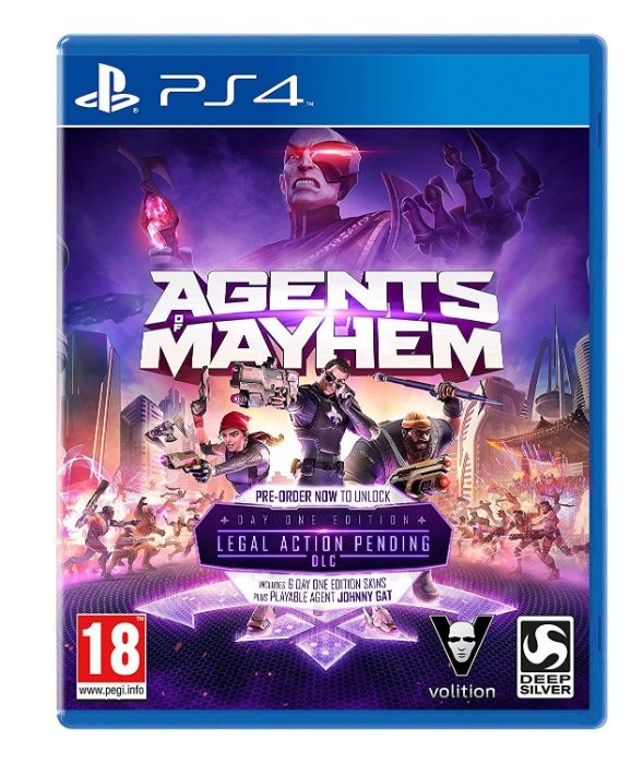 Agents of Mayhem Day One Edition PS4 NEW