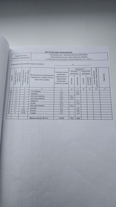Продам 3-кімнатну квартиру. Вул Київська,6а.