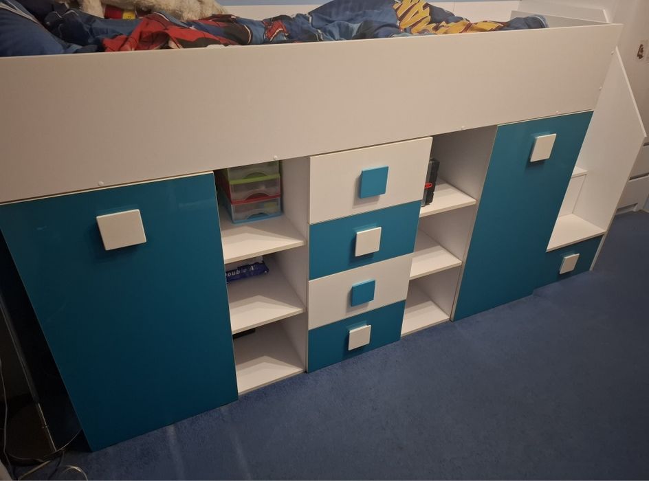 Łóżko Toledo na antresoli