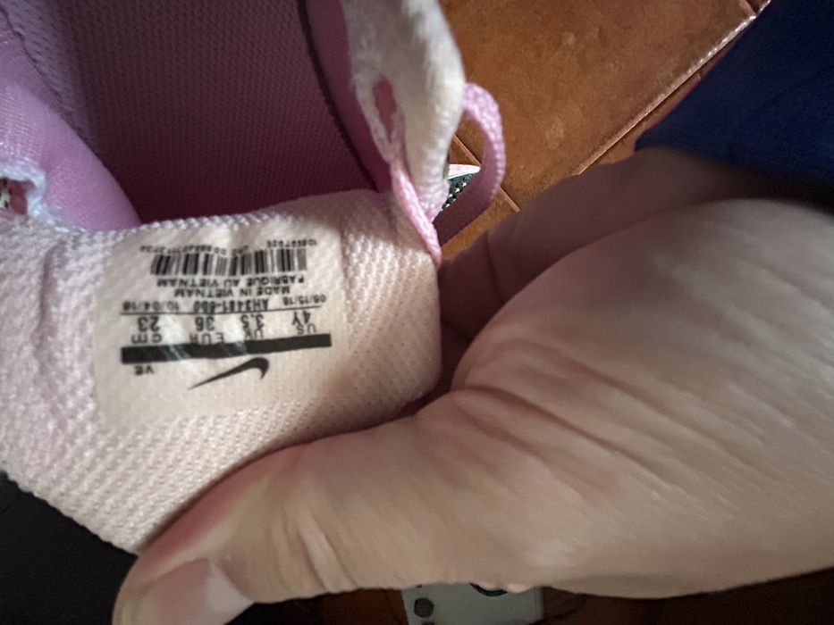 Nike pegasus nr 36 Rosa semi novos!