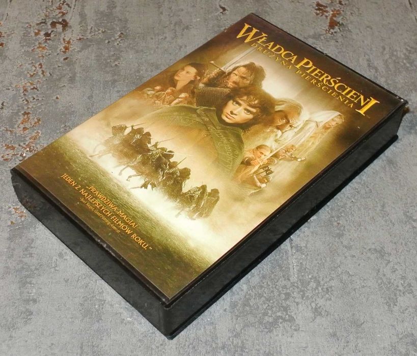 Kaseta VHS - Władca Pierścieni - Drużyna Pierścienia