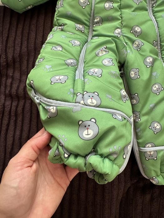 Комбінезон дитячий трансформер 68-74 зимовий демісезонний