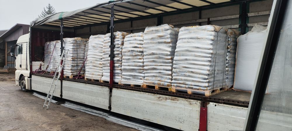 Pellet słonecznikowy 8mm worki BigBag zamiennik węgiel groszek Dowóz