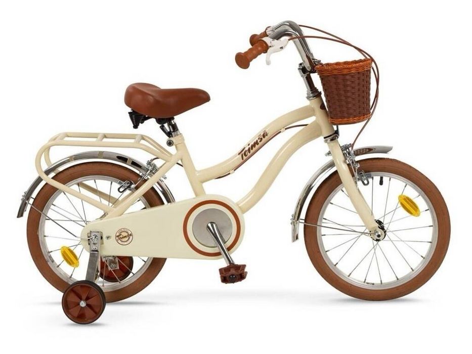 Bicicleta 16" Vintage Bege Toimsa