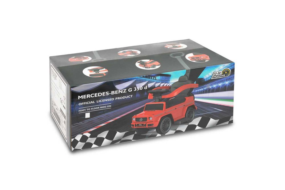 JEŹDZIK MERCEDES G350 Pojazd dla dziecka pchacz Autko auto samochód