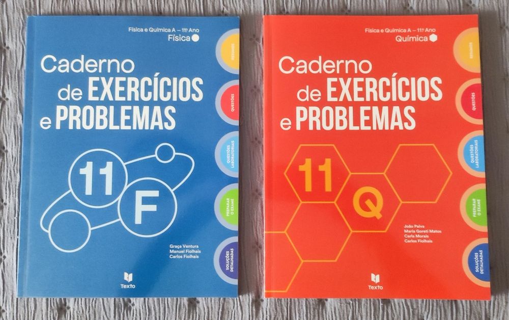 Cadernos de Exercícios e Problemas, Física e Química, 11° Ano