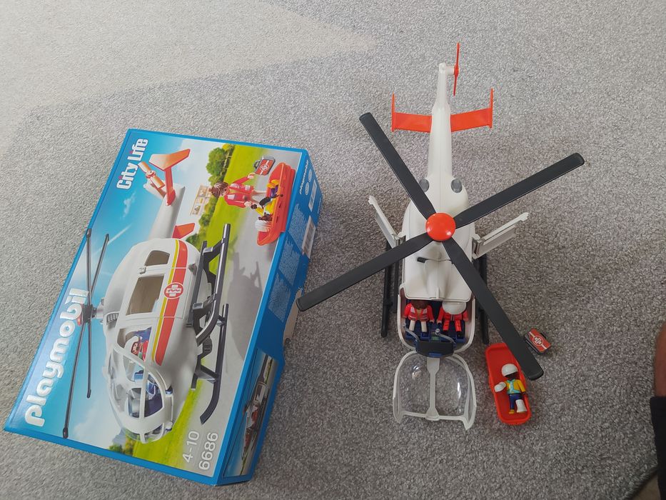 Playmobil 6686 City life śmigłowiec helikopter