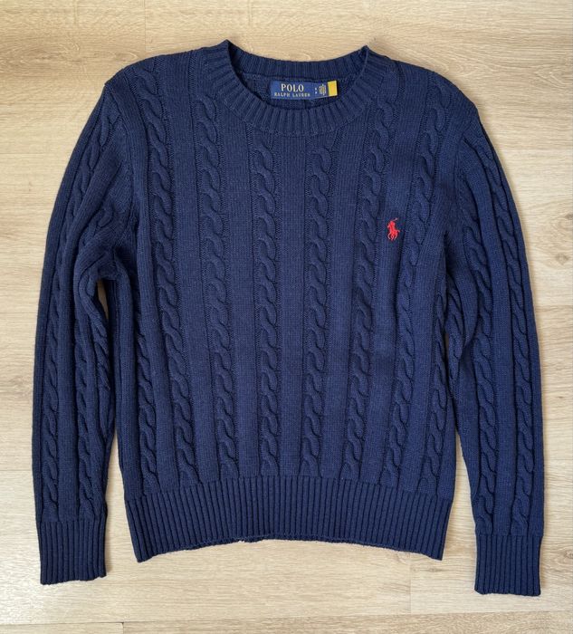 Светр polo ralph lauren, S, синій