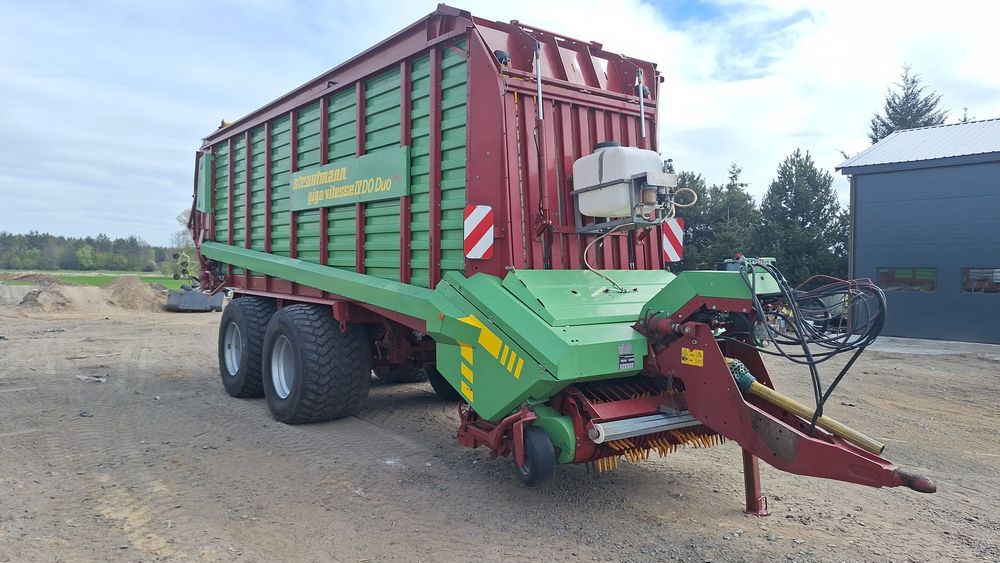 Przyczepa samozbierająca Strautmann GigaVitesse 4 DO super stan