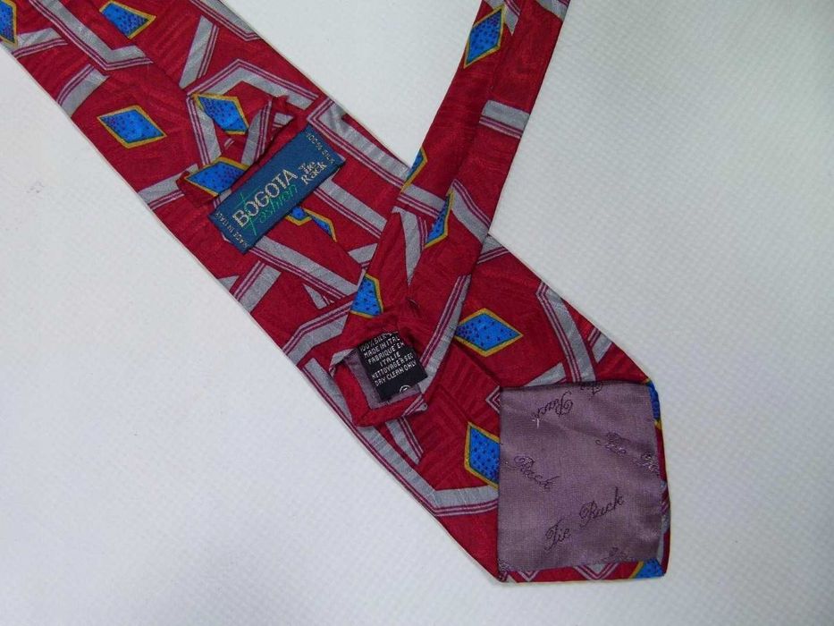 Bogota Fashion Tie Rack jedwabny krawat silk jedwab