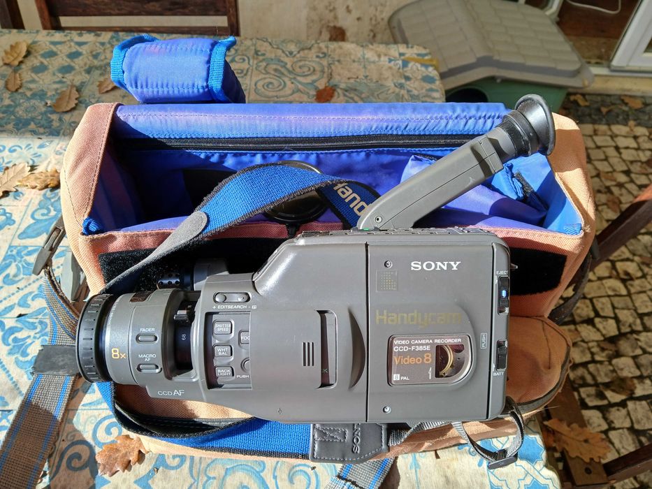 Camara de video da sony antiga
