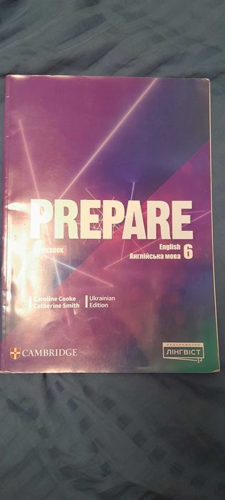 Workbook prepare 6 класс англіська мова caroline Cooke